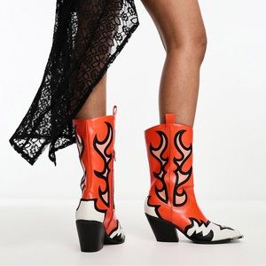 ❤️‍🔥RED HOT COWGIRL BOOTS❤️‍🔥